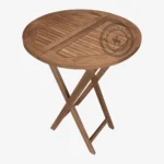 Salvia Teak Outdoor Bar Table - Thumbnail 2