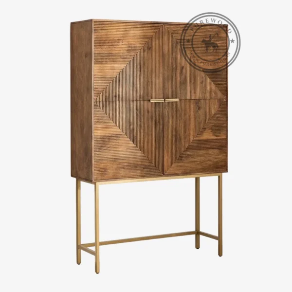 Amur Wooden SideBoard - Thumbnail 1