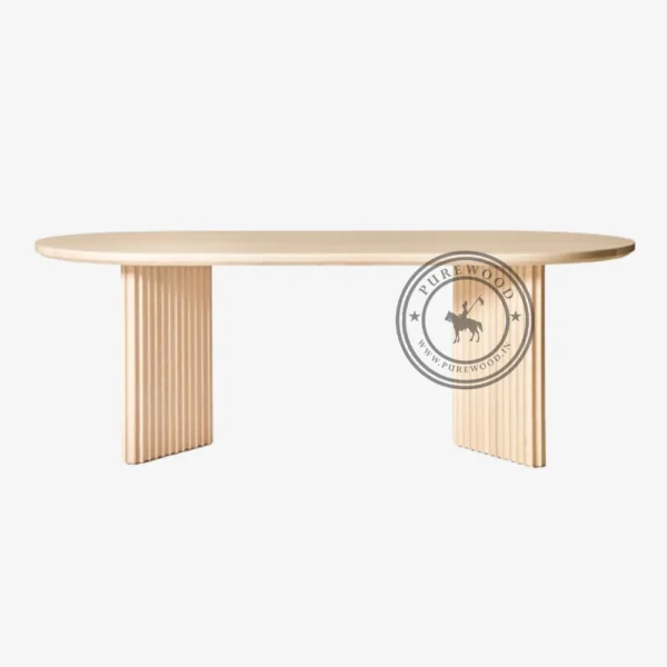 Hibiscus Wooden Table - Thumbnail 1