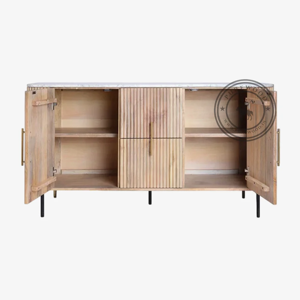 Jubba Wooden Sideboard - Image 3