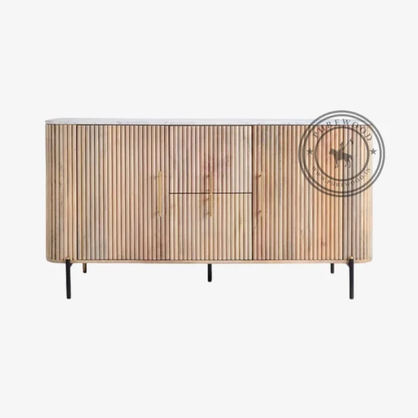 Jubba Wooden Sideboard - Thumbnail 2