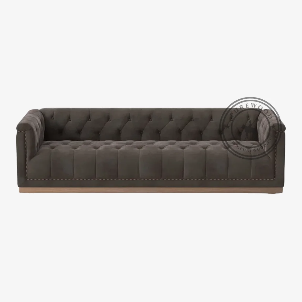 Le Creusot Fabric Sofa - Image 2