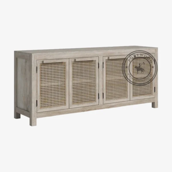 Loiree Wooden Sideboard - Thumbnail 1