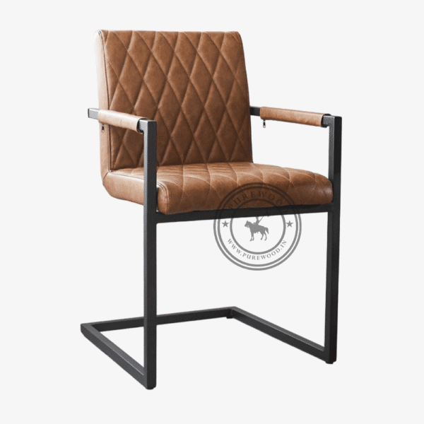 Painted Industrial Chair - Thumbnail 1