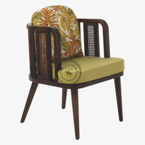 Oliver Fabric Arm Chair - Thumbnail 1