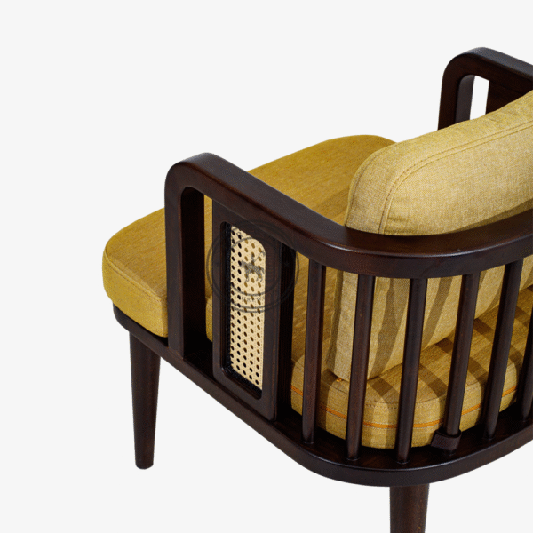 Oliver Fabric Arm Chair - Thumbnail 4