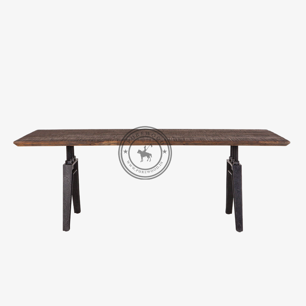 Barnes Dining Table Bandsaw Teak - Image 2