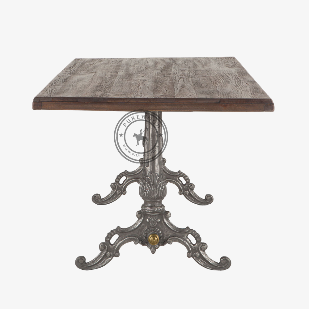 Sunflower Vintage Dining Table Weathered Teak - Image 3