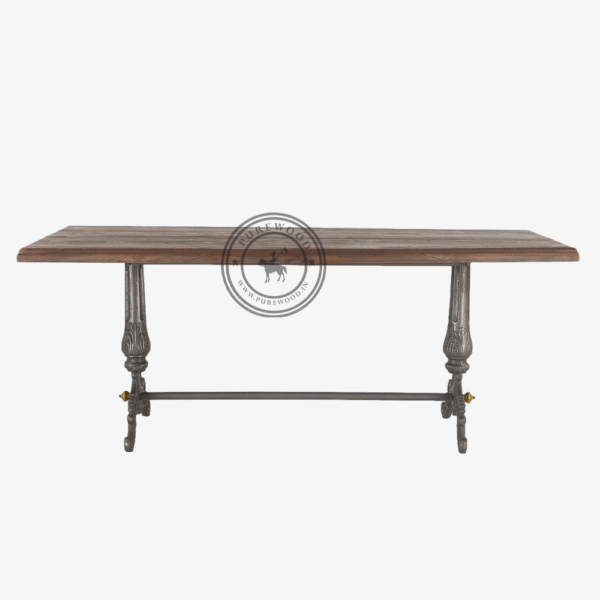 Sunflower Vintage Dining Table Weathered Teak - Thumbnail 2