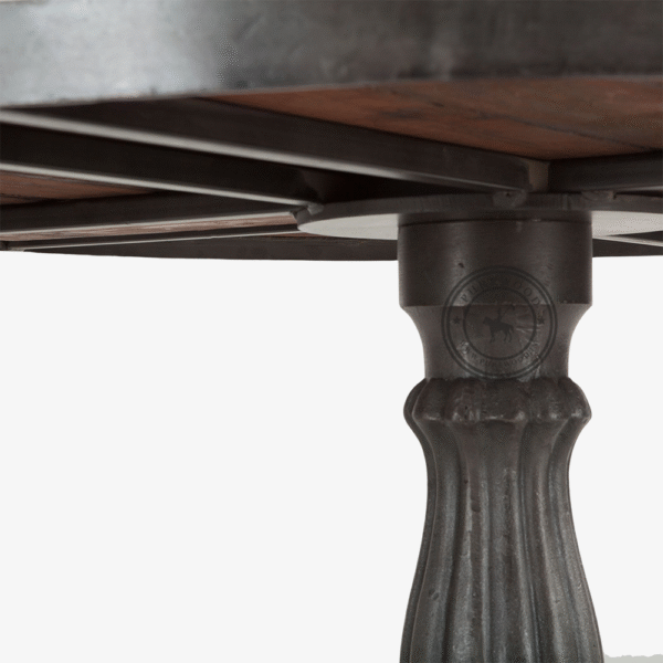 Daisy Wood Round Dining Table Natural - Thumbnail 2