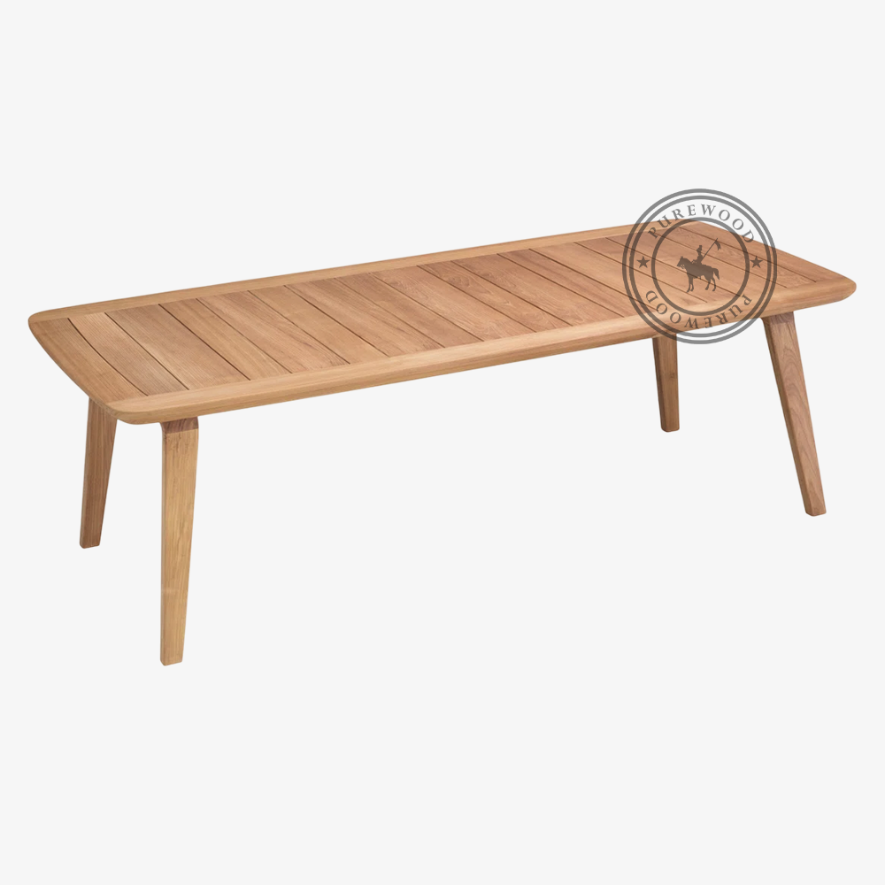 Tulip wooden outdoor table