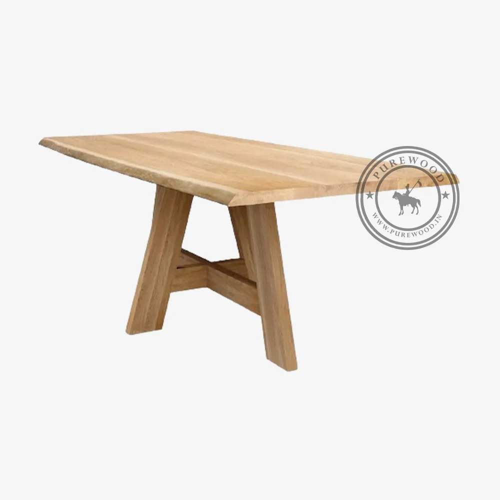 Violet Wooden Table