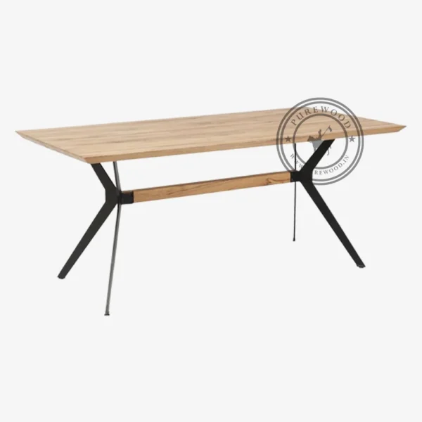 Yarrow Wooden Table - Thumbnail 1