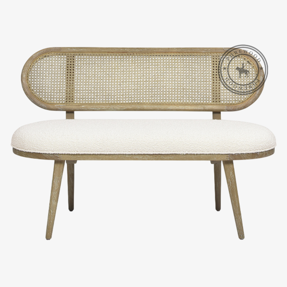 Orléans Cane Bench - Image 2