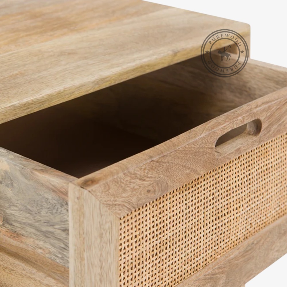 Glenwood Cane Side Table - Image 2