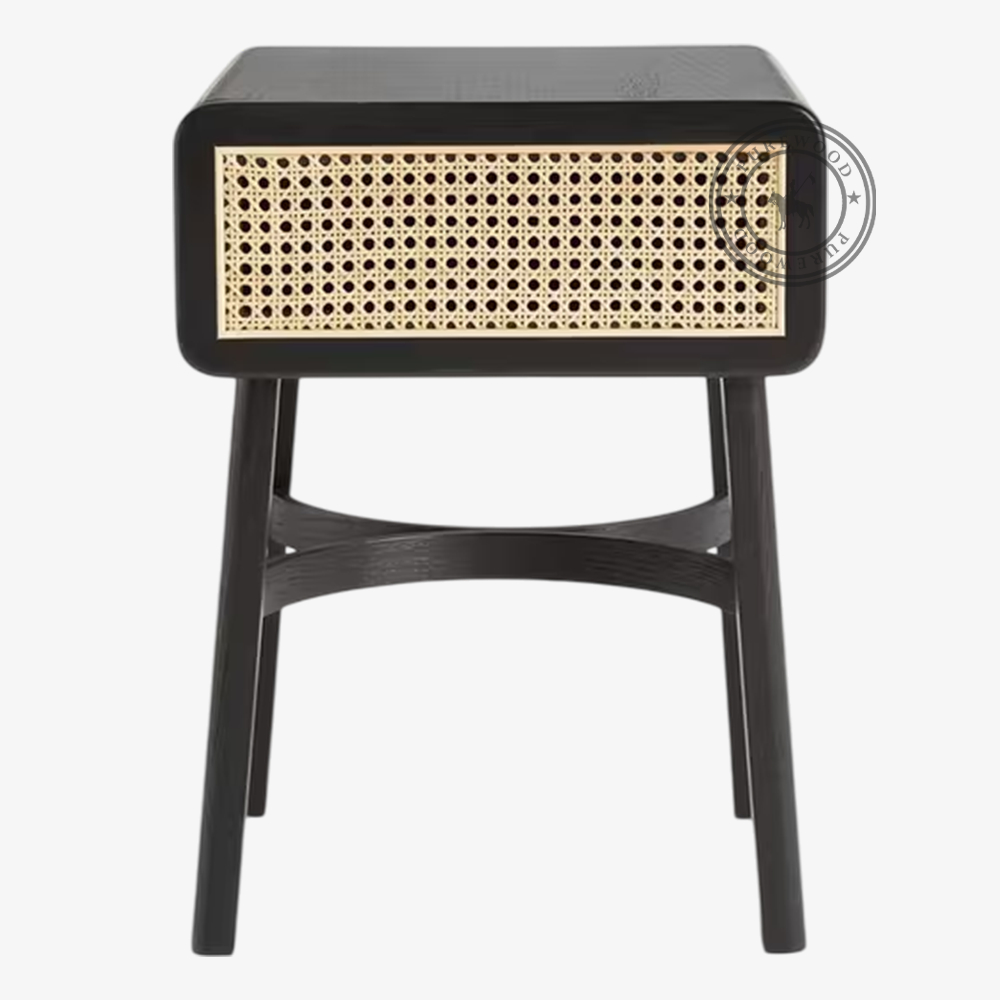 Mountaindale Cane nightstand - Image 2