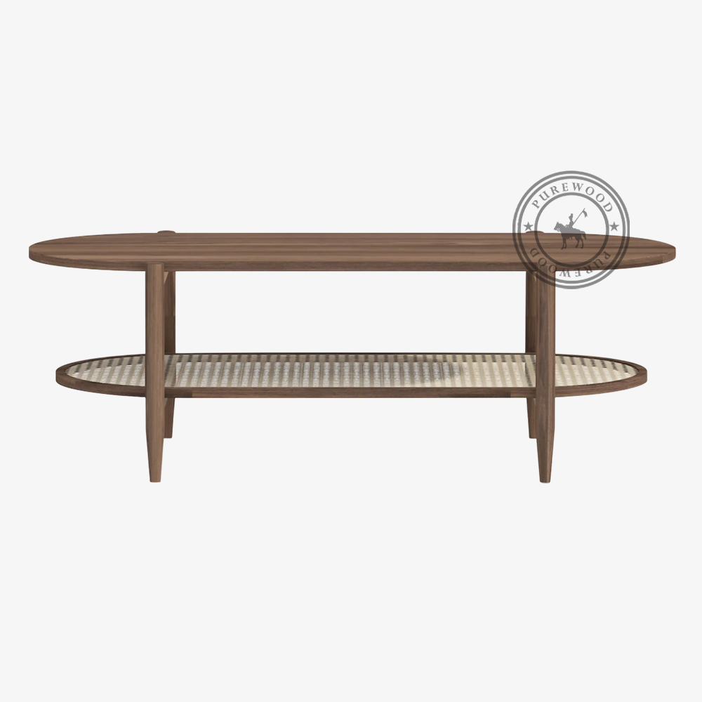 Nest Plum cane coffee table - Image 2