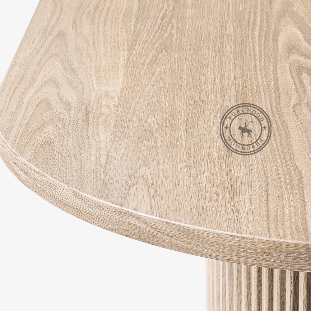 Lavender Lume oval dining table - Image 3