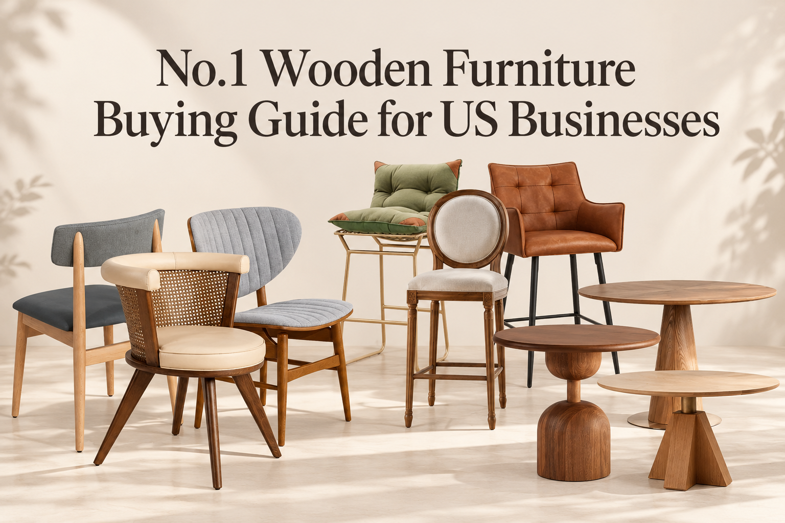 No.1 Wooden Furniture Buying Guide for US Businesses